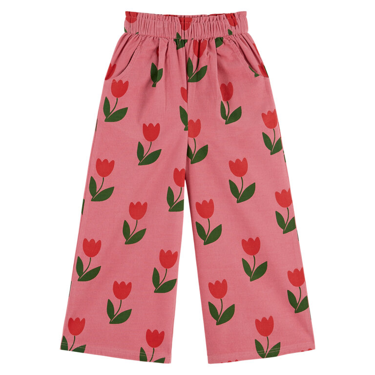 Emile et Ida EMILE ET IDA broek meisje Velours Grande Tulipe