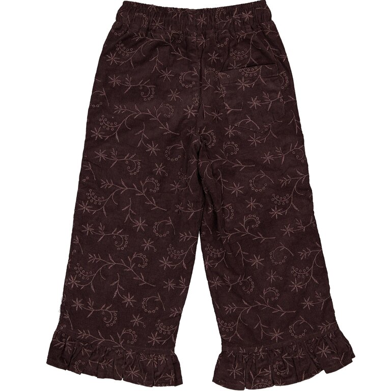 Levv LEVV broek meisje Doris Dark Taupe (donkertaupe)