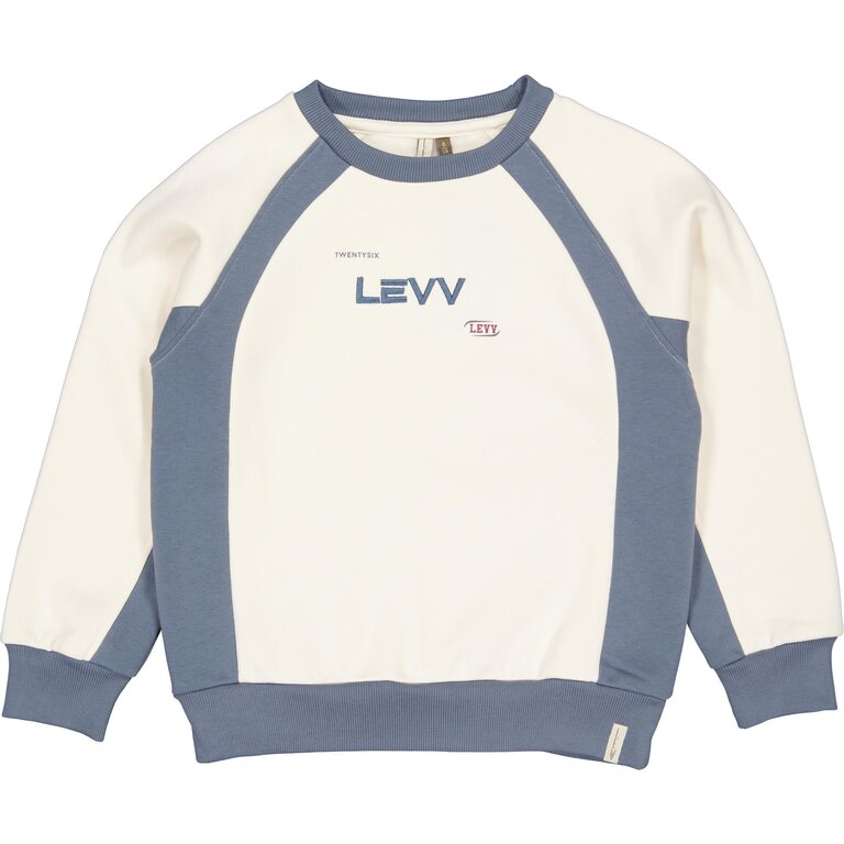 Levv LEVV sweater jongen Deacon Cotton Cream (crème)