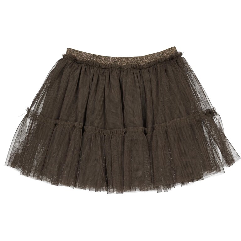 Levv LEVV rok meisje Delores Dark Olive (donker olijfgroen)