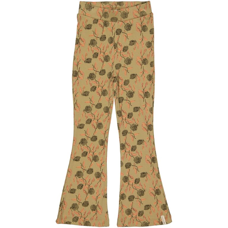 Levv LEVV broek meisje Demi AOP Coral Flower (bloemenprint)