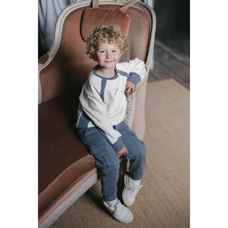 Levv LEVV broek jongen Dwayne Mid Blue (middelblauw)