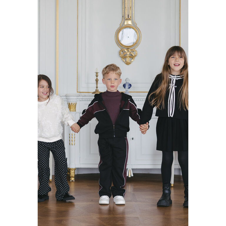 Levv LEVV sweater jongen Devon Dark Red (donkerrood)