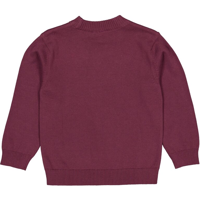 Levv LEVV sweater jongen Devon Dark Red (donkerrood)