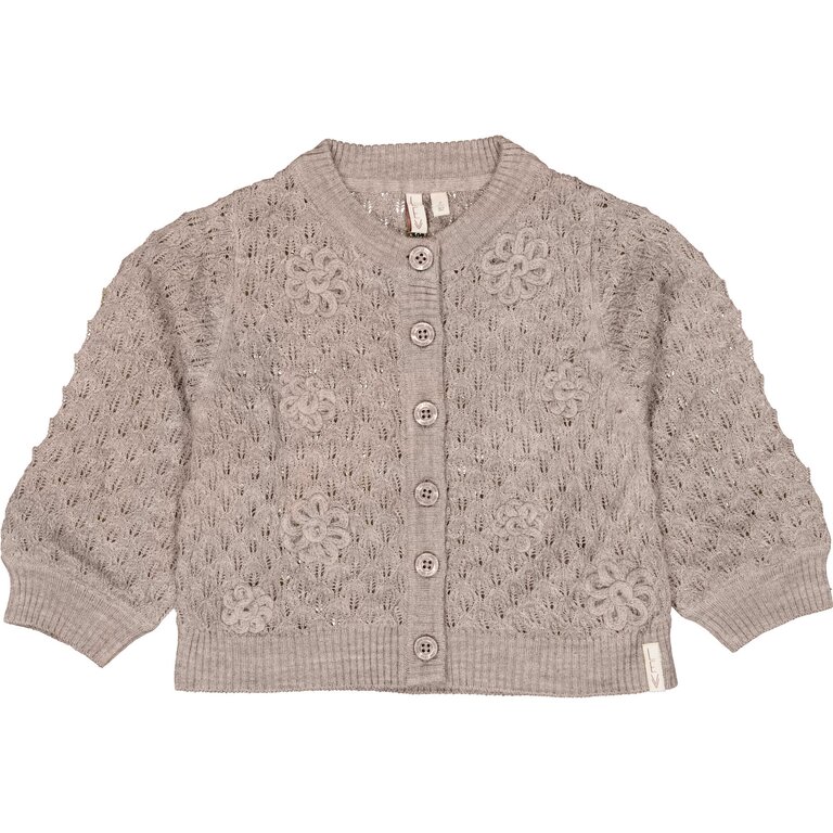 Levv LEVV sweater/vest meisje Dilan Light Taupe (lichttaupe)