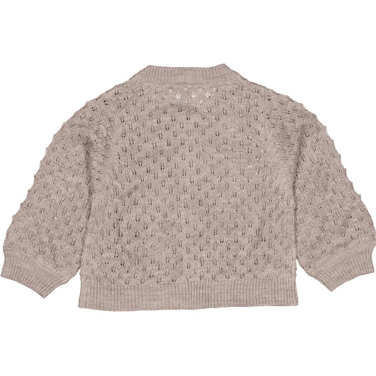 Levv LEVV sweater/vest meisje Dilan Light Taupe (lichttaupe)