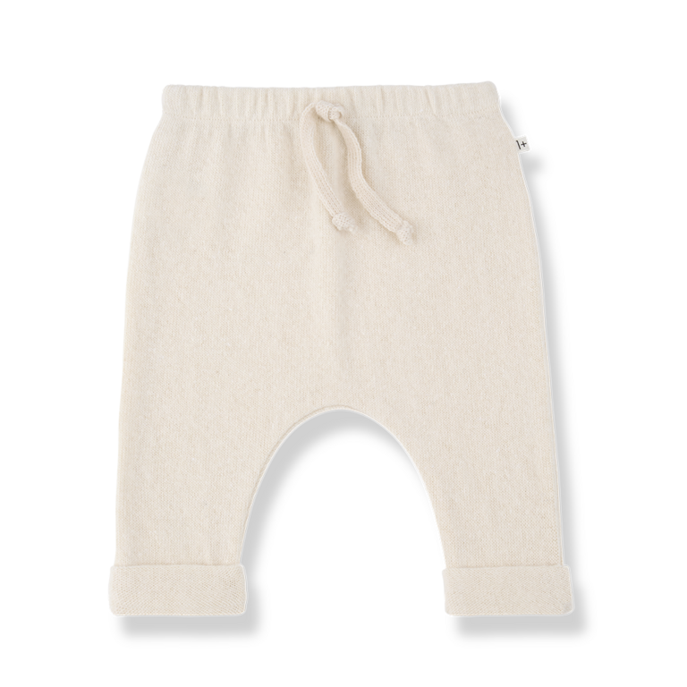 1+ in the family 1+ IN THE FAMILY broek baby Alain Ecru