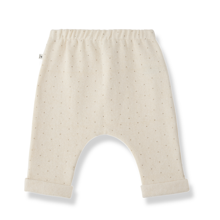 1+ in the family 1+ IN THE FAMILY broek baby Anglet Ecru