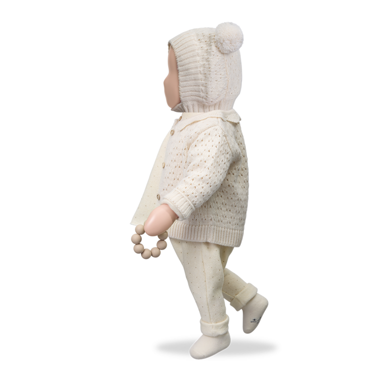 1+ in the family 1+ IN THE FAMILY broek baby Anglet Ecru