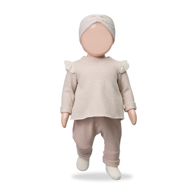 1+ in the family 1+ IN THE FAMILY T-shirt baby Annecy Nude (lichtroze)