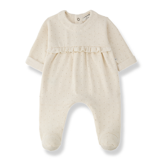 1+ in the family Narbonne Jumpsuit | Ecru