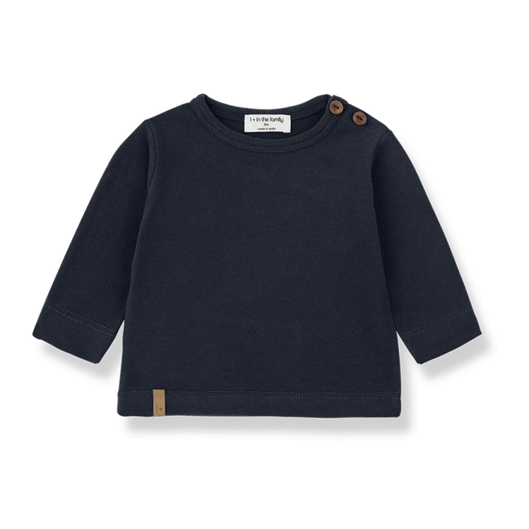 1+ in the family 1+ IN THE FAMILY T-shirt Tom Blue (blauw)