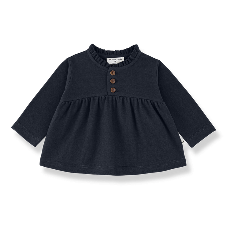 1+ in the family 1+ IN THE FAMILY T-shirt Puglia Blue (blauw)