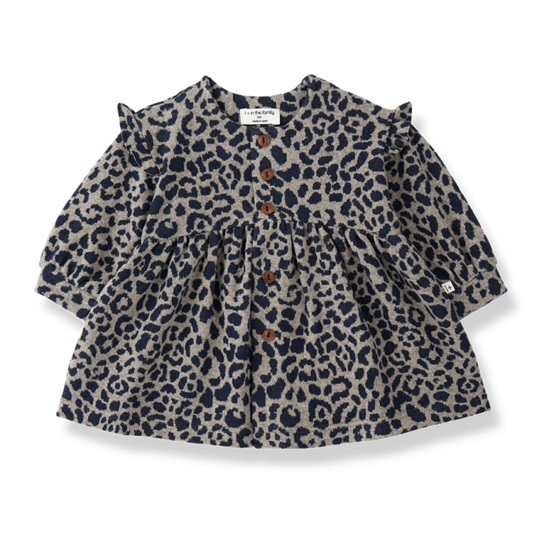 1+ in the family 1+ IN THE FAMILY jurk baby Matera Blue (blauw)