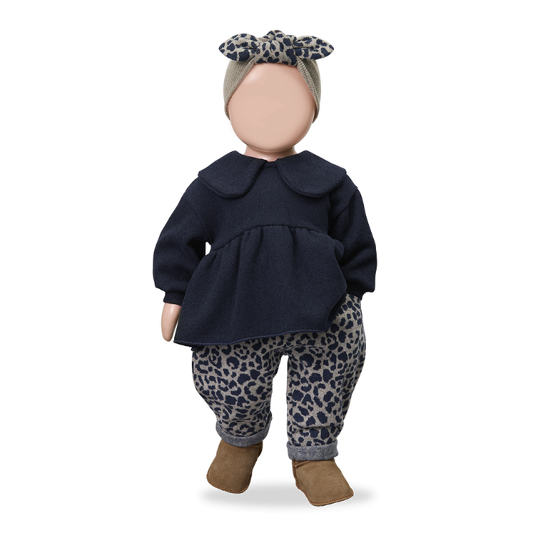 1+ in the family 1+ IN THE FAMILY broek Roma Blue (blauw)