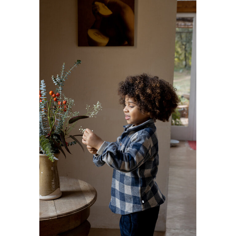 1+ in the family 1+ IN THE FAMILY blouse Modena Blue (blauw)