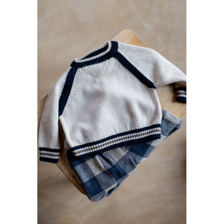 1+ in the family 1+ IN THE FAMILY broek Firenze Blue (blauw)