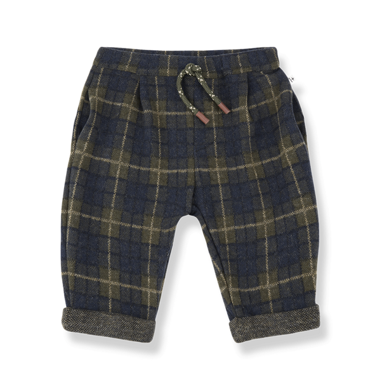 1+ in the family 1+ IN THE FAMILY broek Churchill Blue (blauw)