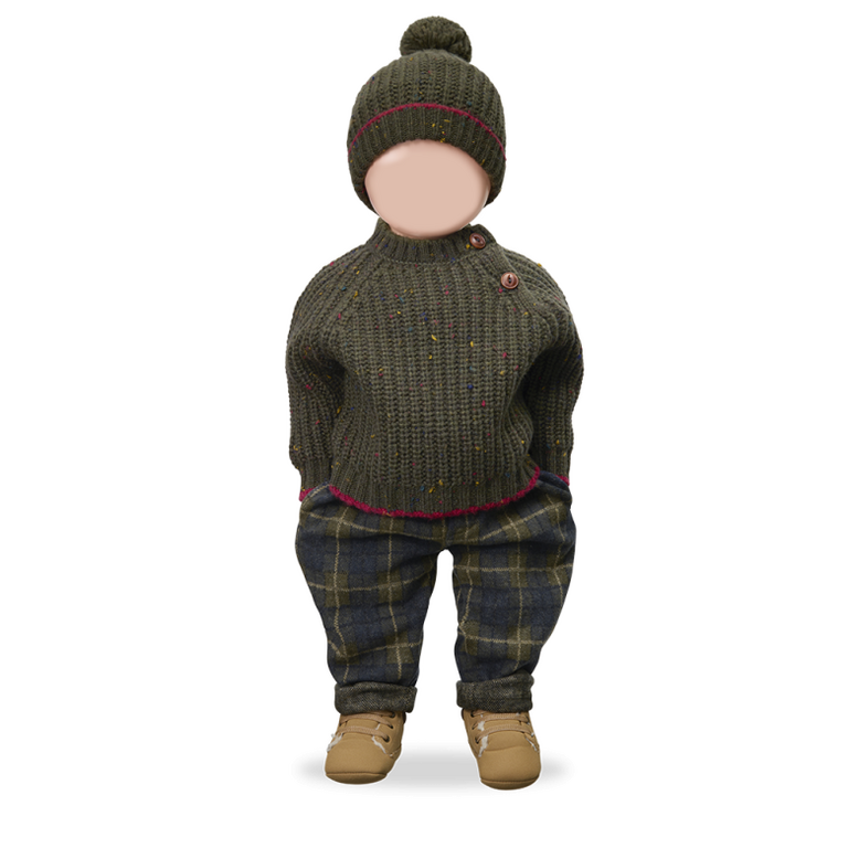 1+ in the family 1+ IN THE FAMILY broek Churchill Blue (blauw)