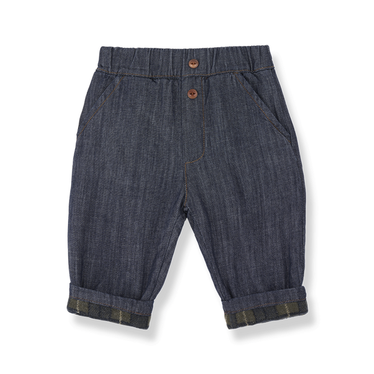 1+ in the family 1+ IN THE FAMILY broek Huron Denim (denimblauw)