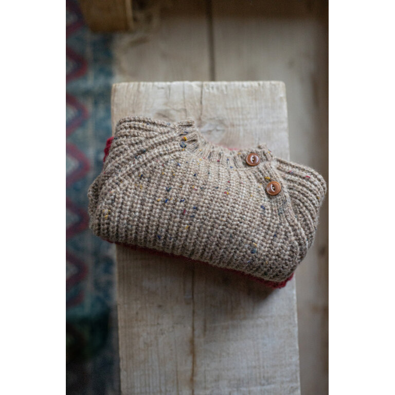 1+ in the family 1+ IN THE FAMILY sweater Maligne Canapa (taupe melange)