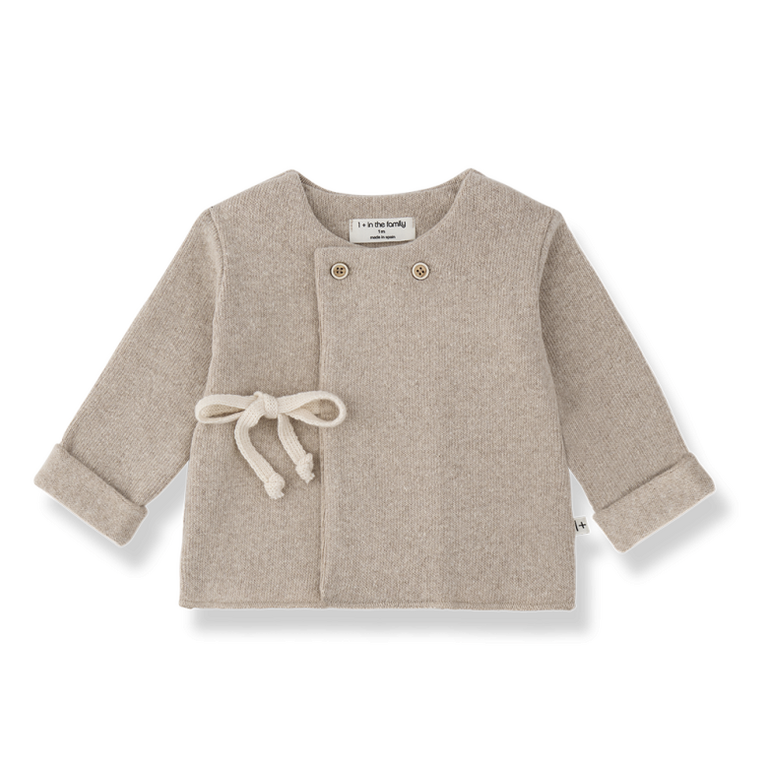 1+ in the family 1+ IN THE FAMILY T-shirt baby Pessac Beige