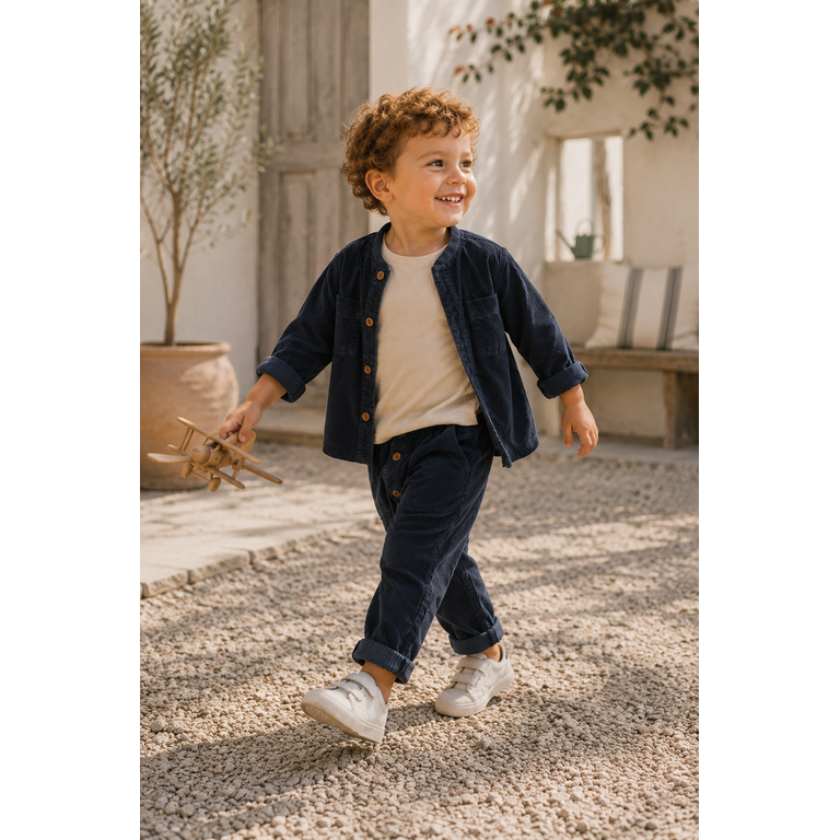 1+ in the family 1+ IN THE FAMILY blouse Watson Blue (blauw)