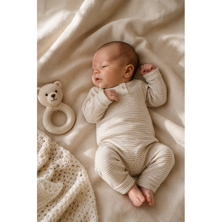 1+ in the family 1+ IN THE FAMILY boxpakje baby Laval Beige