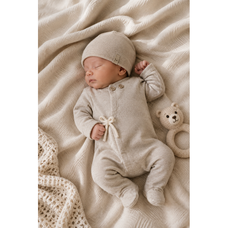 1+ in the family 1+ IN THE FAMILY boxpakje baby Havre Beige