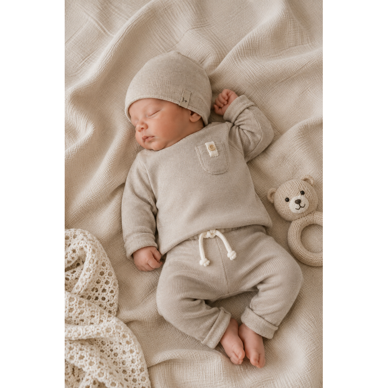 1+ in the family 1+ IN THE FAMILY T-shirt baby Brantes Beige