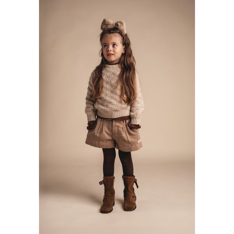 Baje Studio BAJE sweater meisje Veza Beige