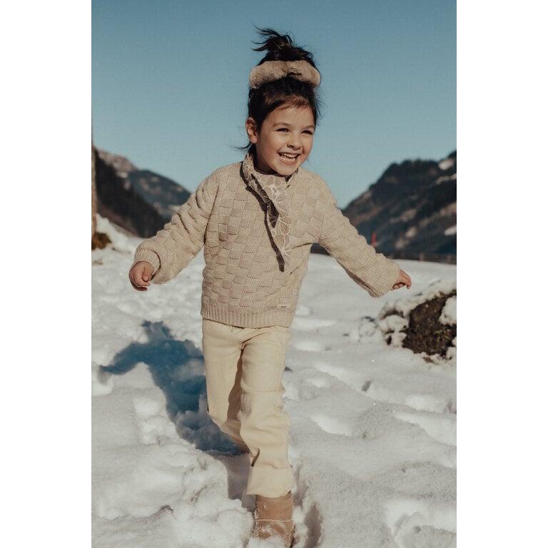 Baje Studio BAJE sweater meisje Veza Beige