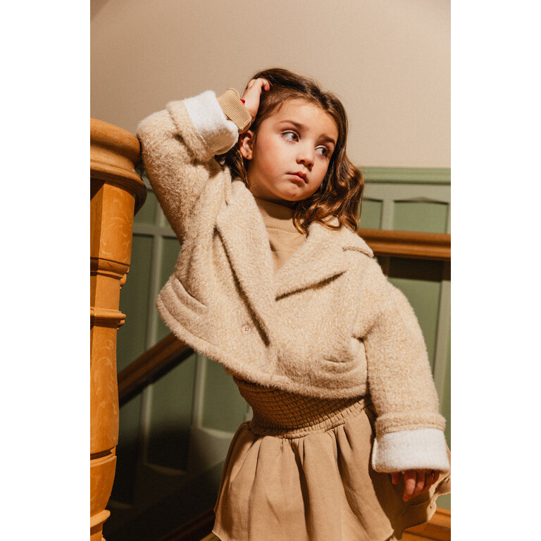 Labo de Colores LABO DE COLORES rok skirt meisje Liorah Taupe