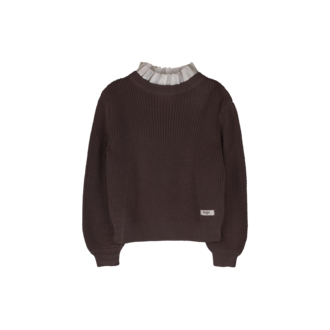 Baje Studio Mai | Sweater | Brown choco