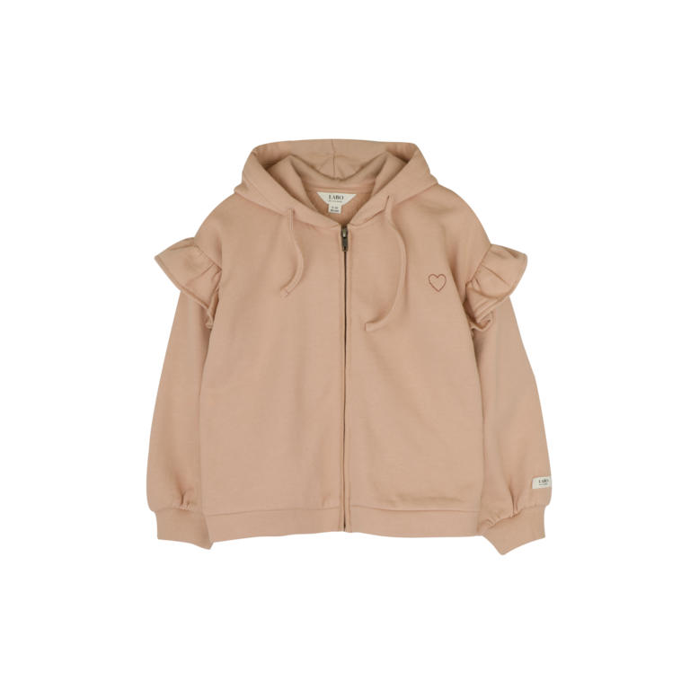Labo de Colores LABO DE COLORES vest cardigan meisje Lili Taupe