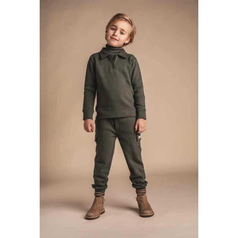 Baje Studio BAJE cargo broek jongen Palmer Green Agave (olijfgroen)