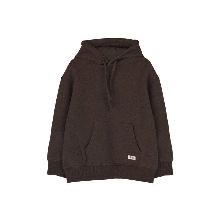 Baje Studio BAJE gebreide sweater jongen Moose Brown Choco (chocoladebruin)