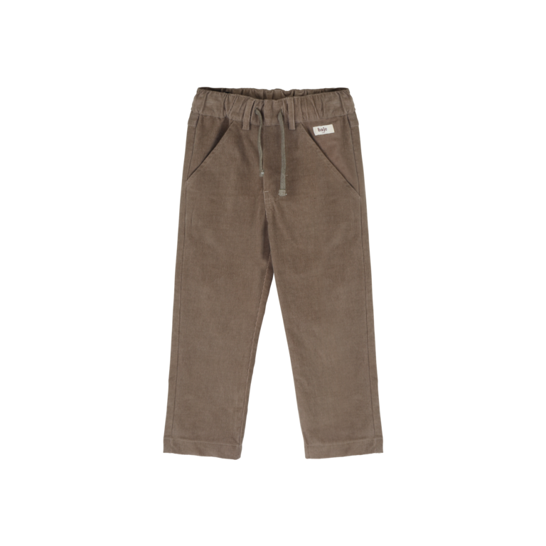 Baje Studio BAJE corduroy broek jongen Fos Taupe