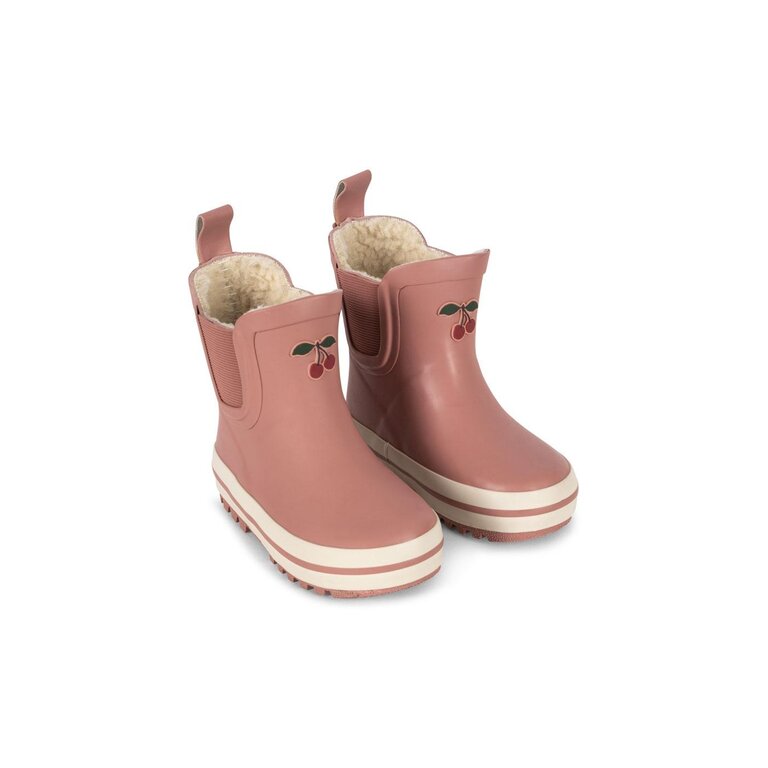 Konges Sløjd KONGES SLØJD regenlaarzen kind Roi Rain Boot Low Cameo Brown (oudroze)