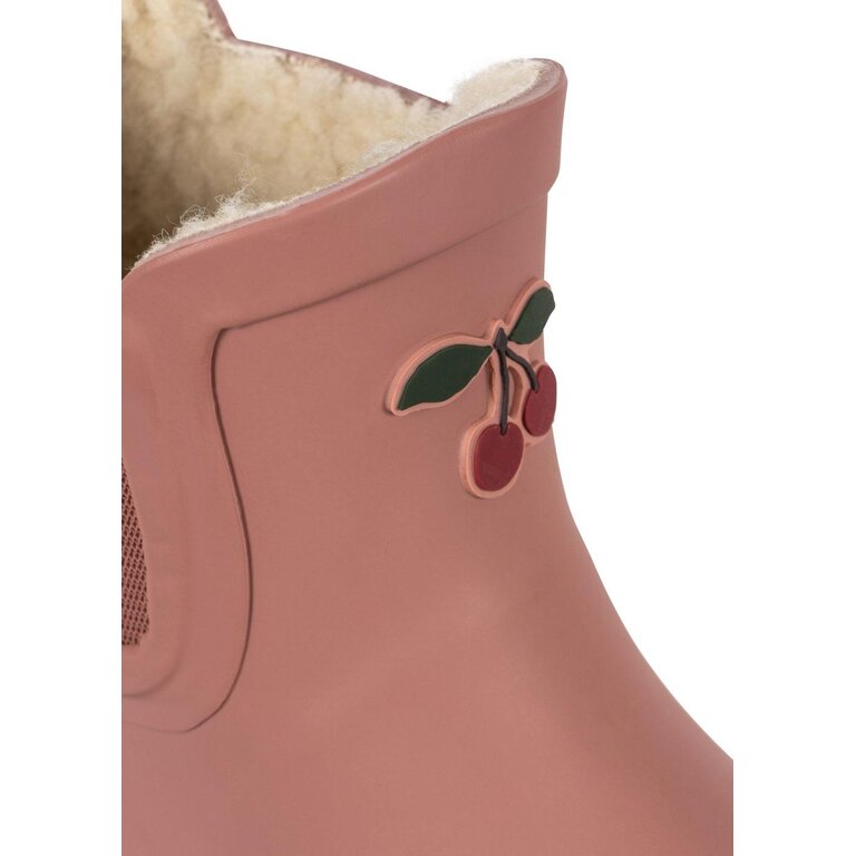 Konges Sløjd KONGES SLØJD regenlaarzen kind Roi Rain Boot Low Cameo Brown (oudroze)