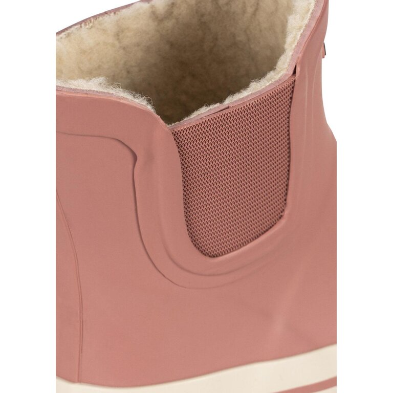 Konges Sløjd KONGES SLØJD regenlaarzen kind Roi Rain Boot Low Cameo Brown (oudroze)