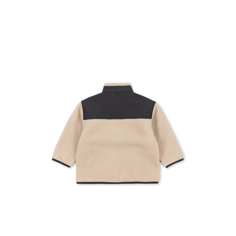 Konges Sløjd KONGES SLØJD fleecejas fleecevest kind Flynn Fleece Jacket GRS Oxford Tan (beige)