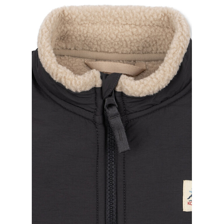 Konges Sløjd KONGES SLØJD fleecejas fleecevest kind Flynn Fleece Jacket GRS Oxford Tan (beige)