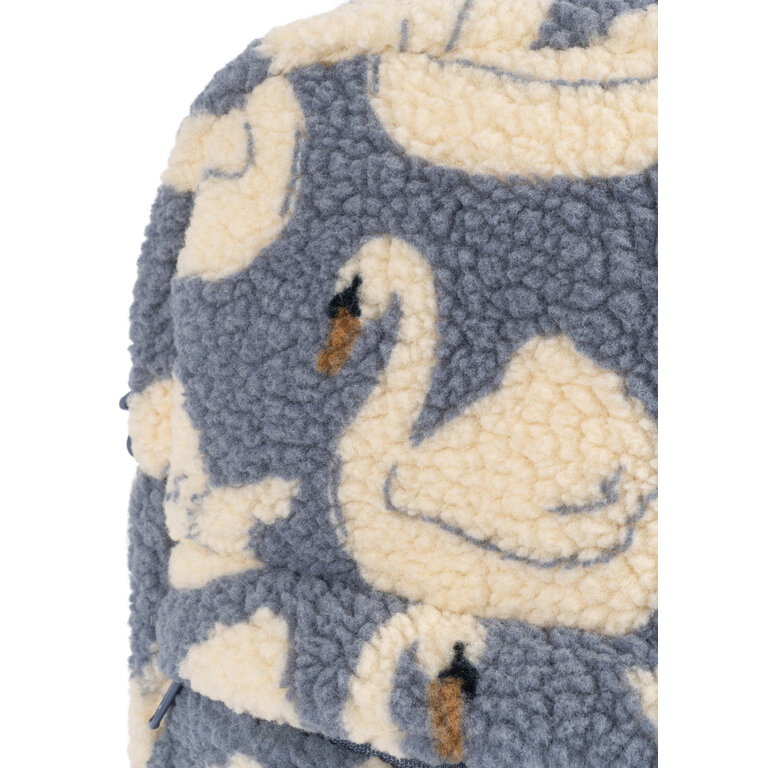 Konges Sløjd KONGES SLØJD teddy rugzak kind Jody Teddy Backpack GRS Swan zwaan (gebroken wit)