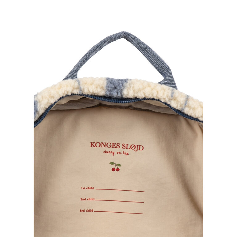 Konges Sløjd KONGES SLØJD teddy rugzak kind Jody Teddy Backpack GRS Swan zwaan (gebroken wit)