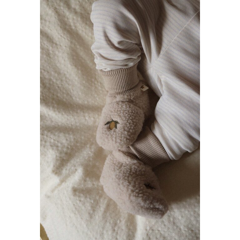 Konges Sløjd KONGES SLØJD babysloffen kind Safa Boots GRS Oxford Tan (beige)