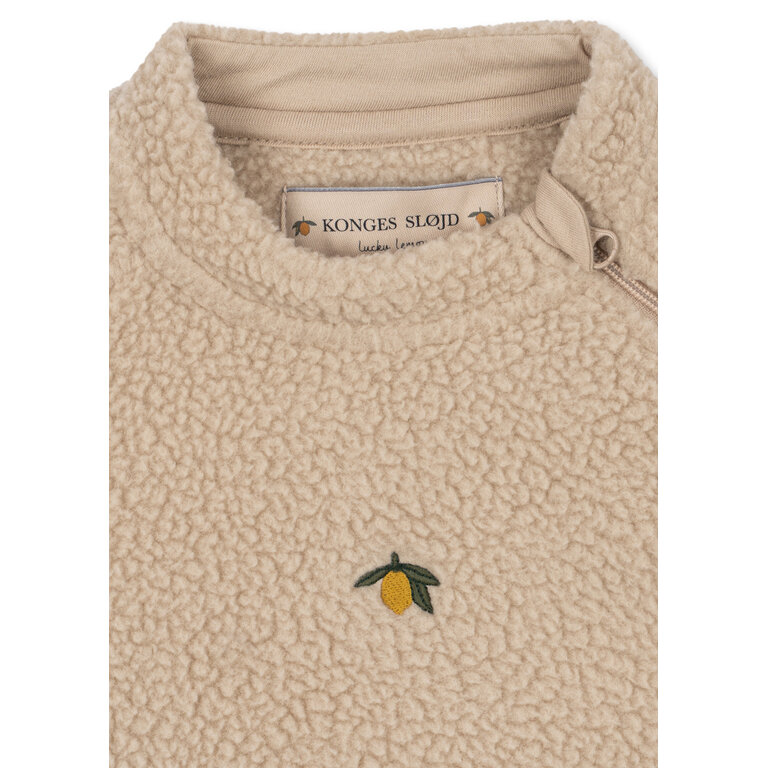 Konges Sløjd KONGES SLØJD teddypak babypak baby Safa Onesie GRS Oxford Tan (beige)