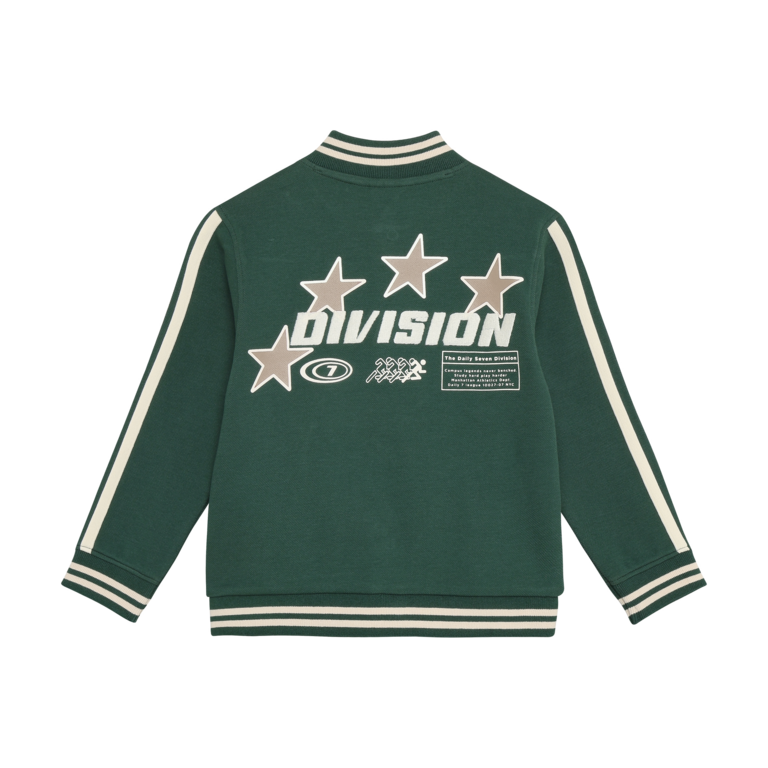 Daily7 Daily7 oversized bomberjas jongen Oversized Bomberjacket Jungle Green (junglegroen)