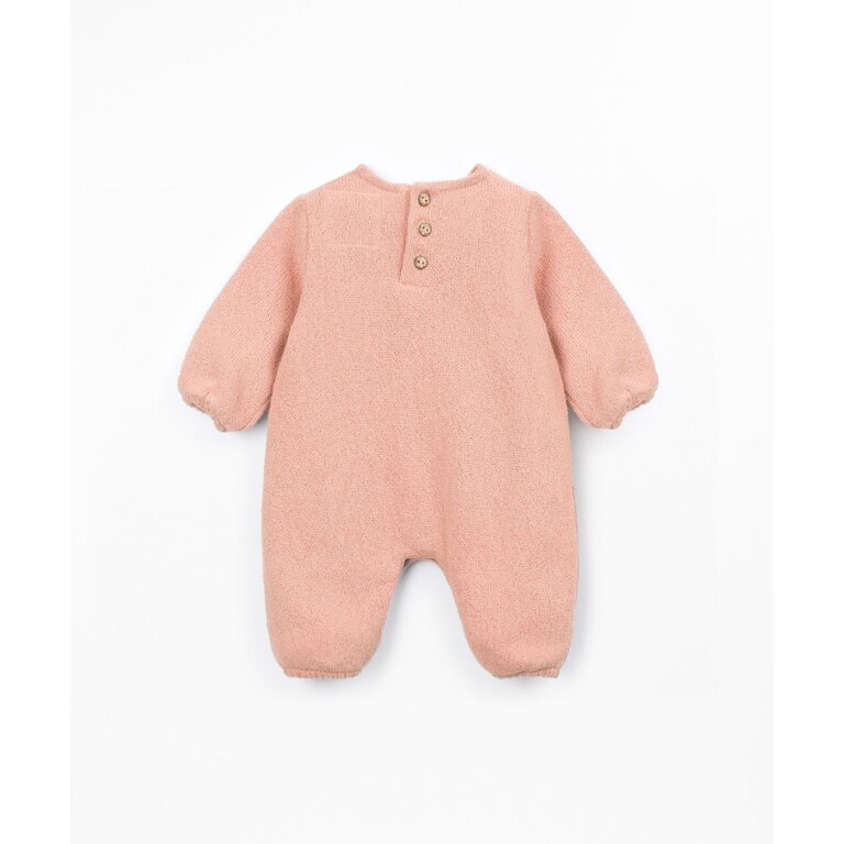 PLAY UP PLAY UP jumpsuit pak baby Jersey Beira Pink (zalmroze)