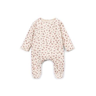 PLAY UP Printed Rib Jumpsuit | Sketches | Ecru